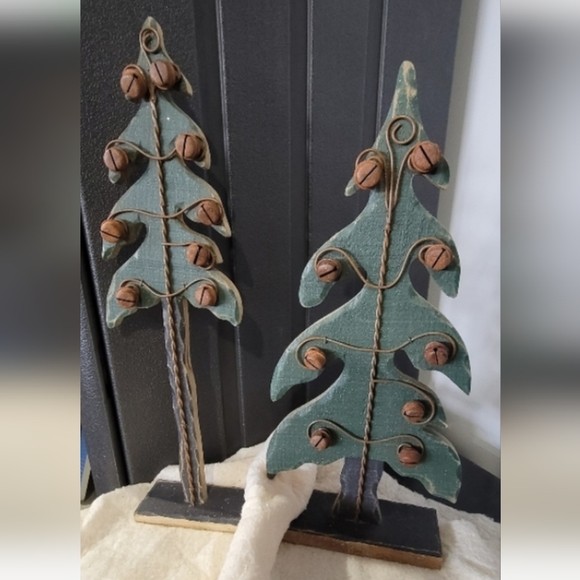 Other - Two wood Christmas trees